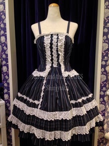 ストライプミランダジャンパースカート | ALICE and the PIRATES 新宿