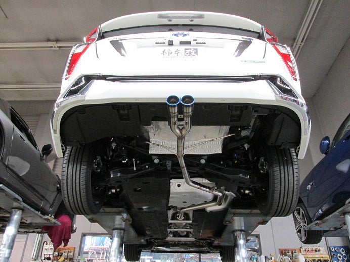 50プリウスのワンオフマフラー | 柿本改 SUPER FACTORY＆WORKSのブログ