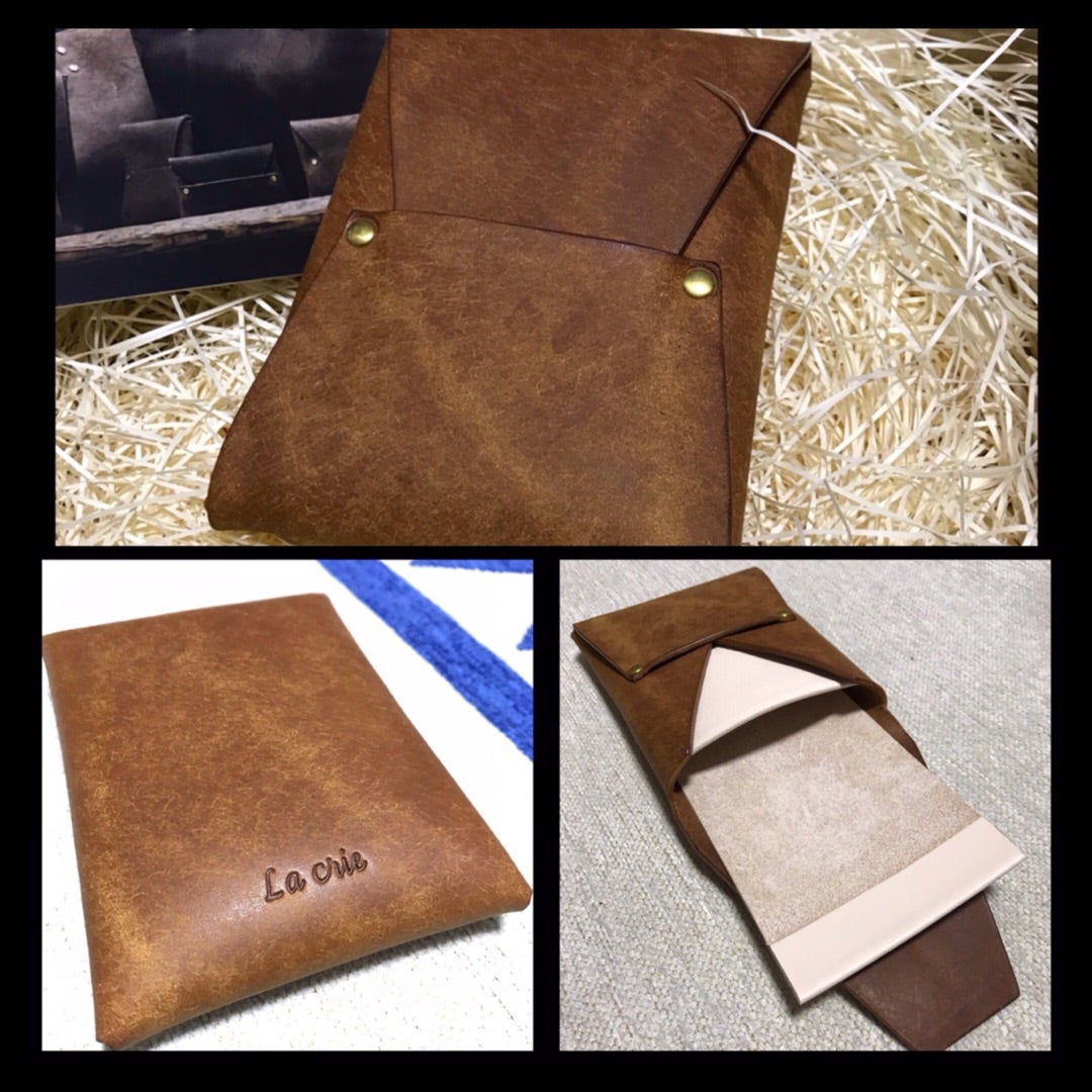 La crie】ラクリエ式ショートウォレットの経年変化記録 | がががの購入