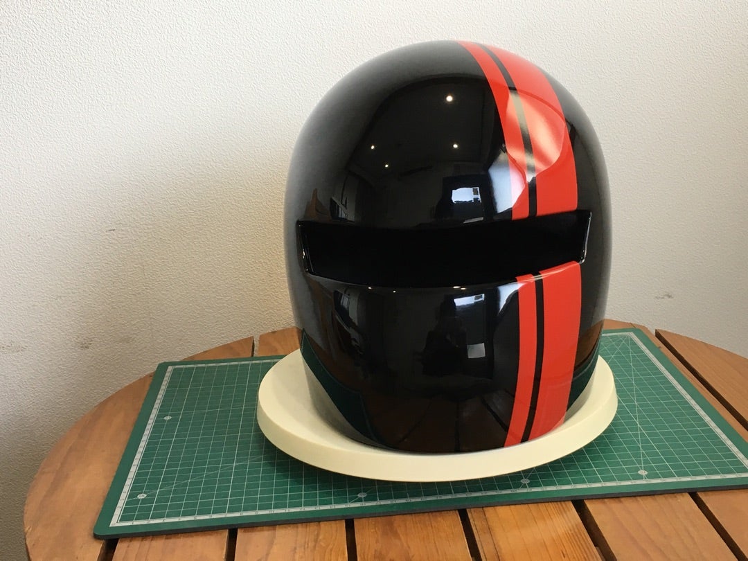 族ヘル カフェヘル 加工ヘルメット制作 | 猪名川町のクルマ屋