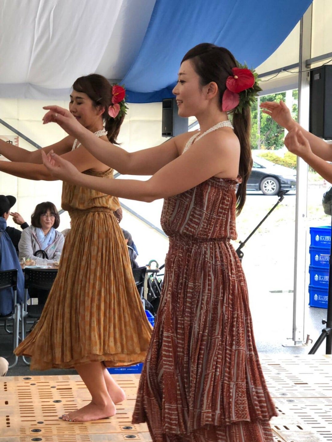 ハワイNOA NOA 幾何学模様 半袖 チュニック ワンピース Sサイズ ハワイ