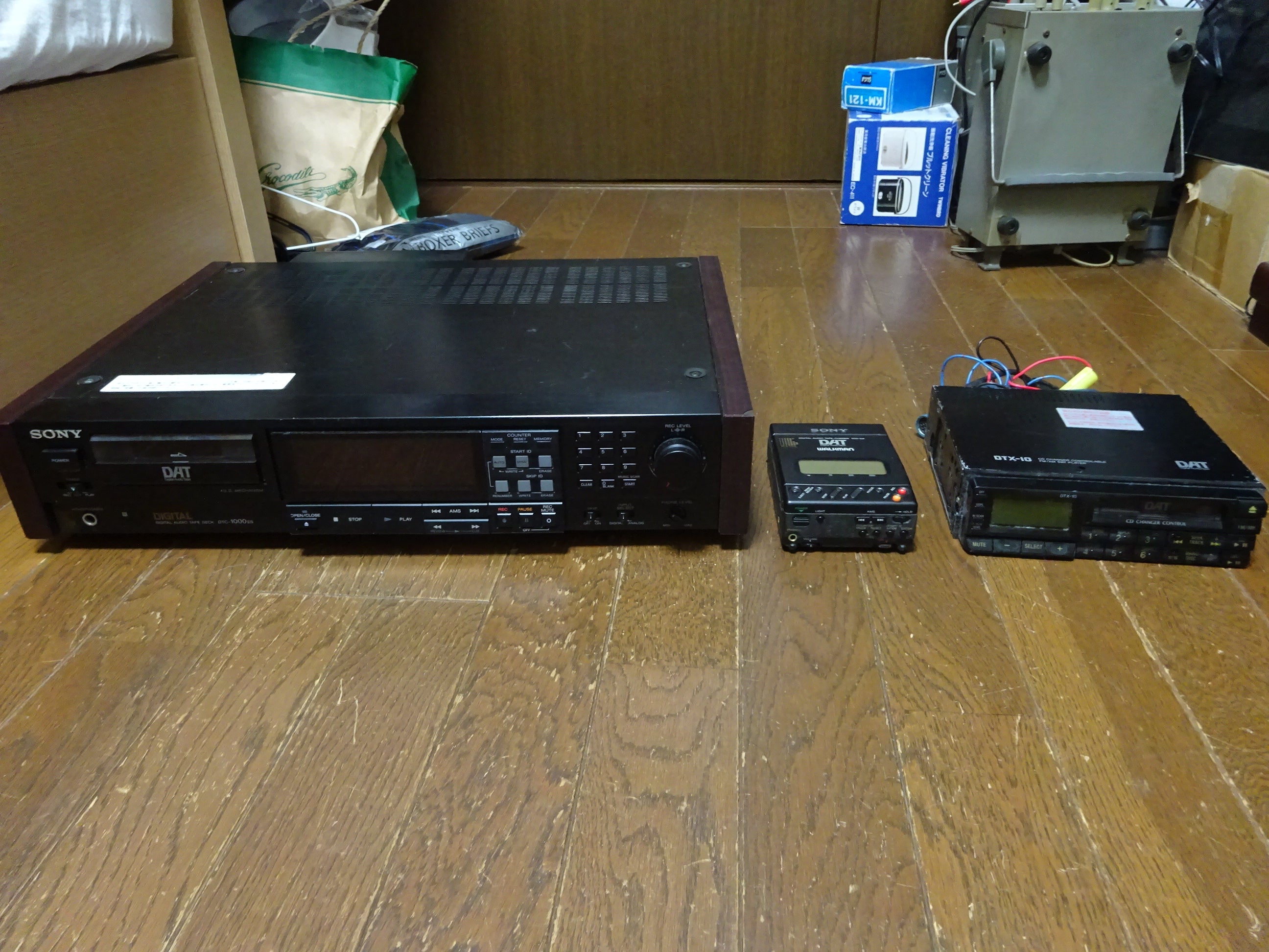 DTC-1000ES 記念すべき1号機 | ソニーのカセットデッキ・DAT・CD研究室