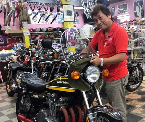 ミスティ】♪ いらっしゃ～い！“Z1ロング風防&ZGP”編 ♪ | カワサキ