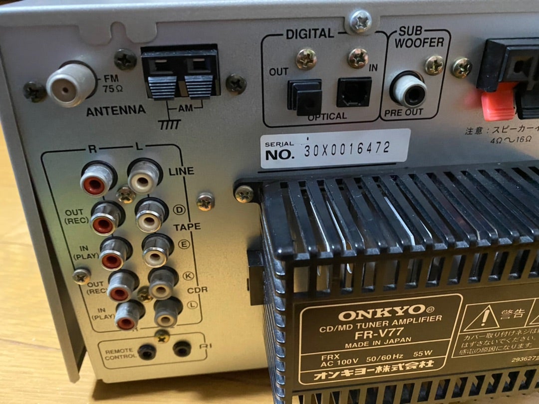 中古品】【動作品】ONKYO コンポ INTEC275 【ジャンク品扱い