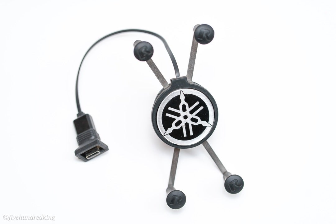 RAMマウント＋QUADLOCK衝撃吸収ダンパー＋Qi(ワイヤレス充電