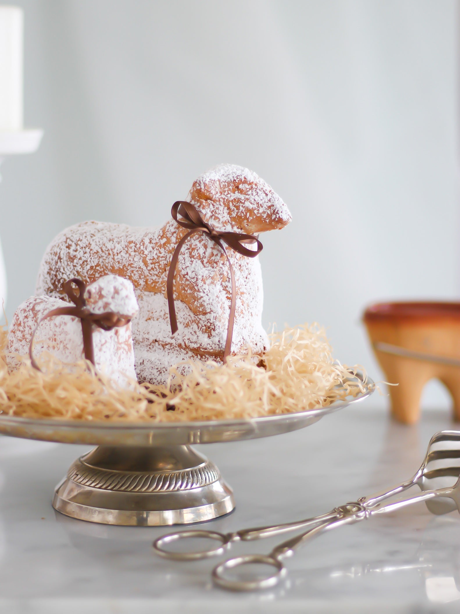 イースターのお菓子「アニョー・パスカル」を作りました♪ | お菓子