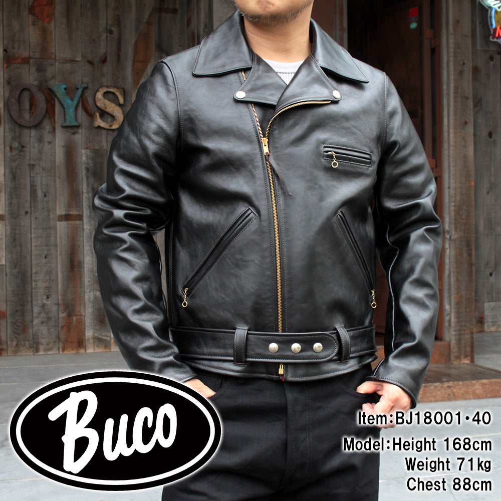 BUCO JH-1 BLACK ライダースジャケットのご紹介です♪ | リアル