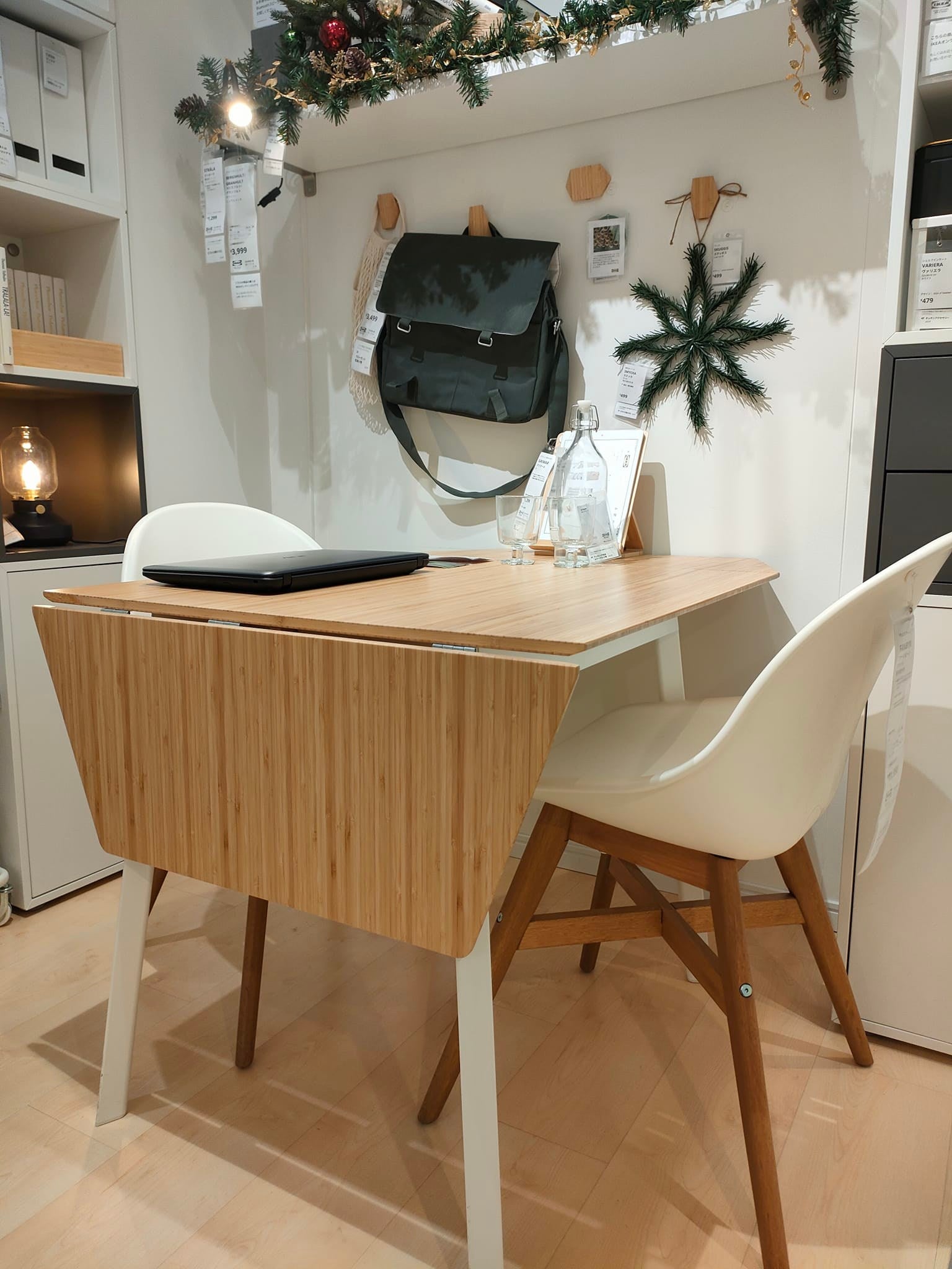 IKEA PS 2012 ドロップリーフテーブル バタフライ 【極美品】IKEA PS