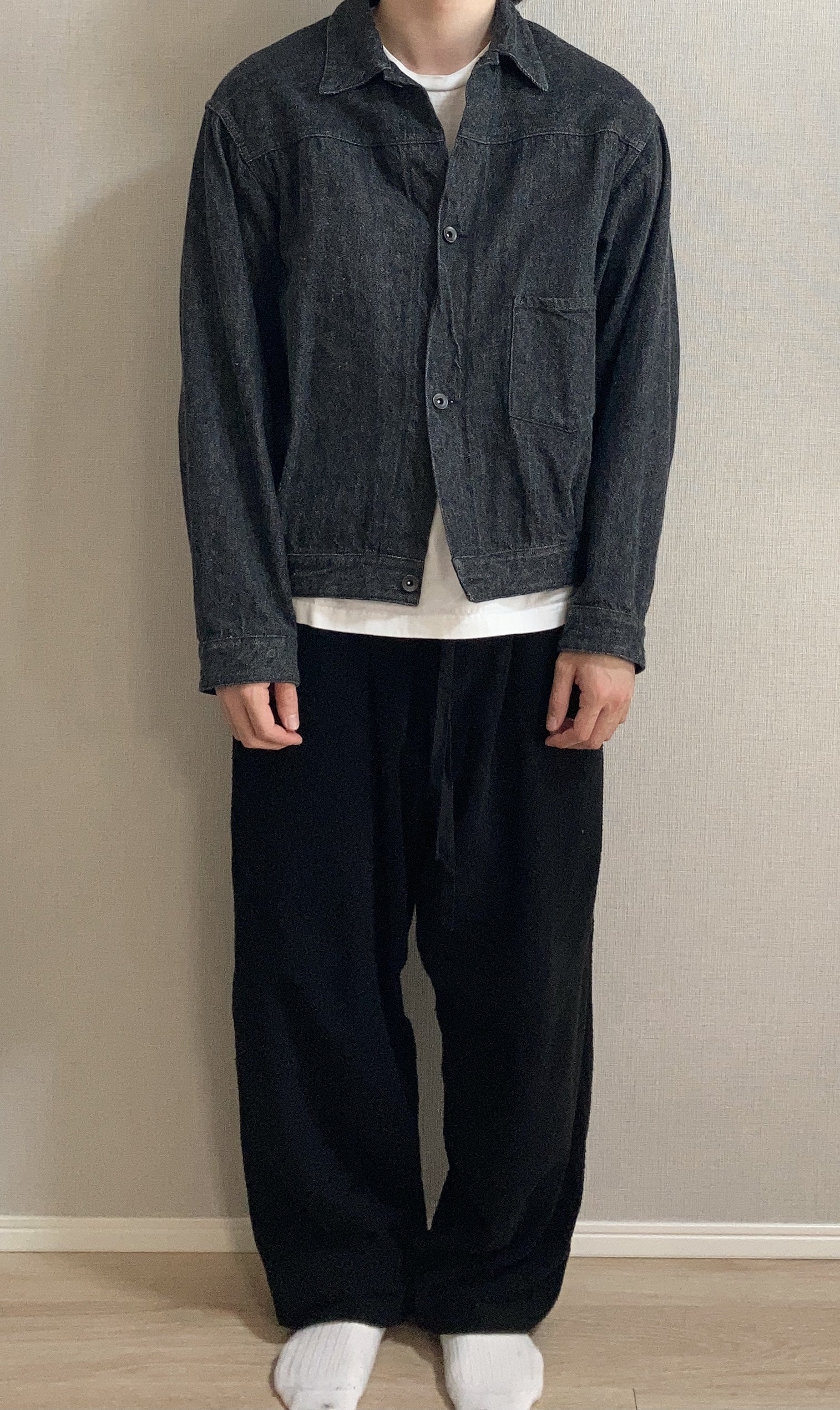 購入レビュー】COMOLI 21SSデニムジャケット（2色）のサイズ感やコーデ