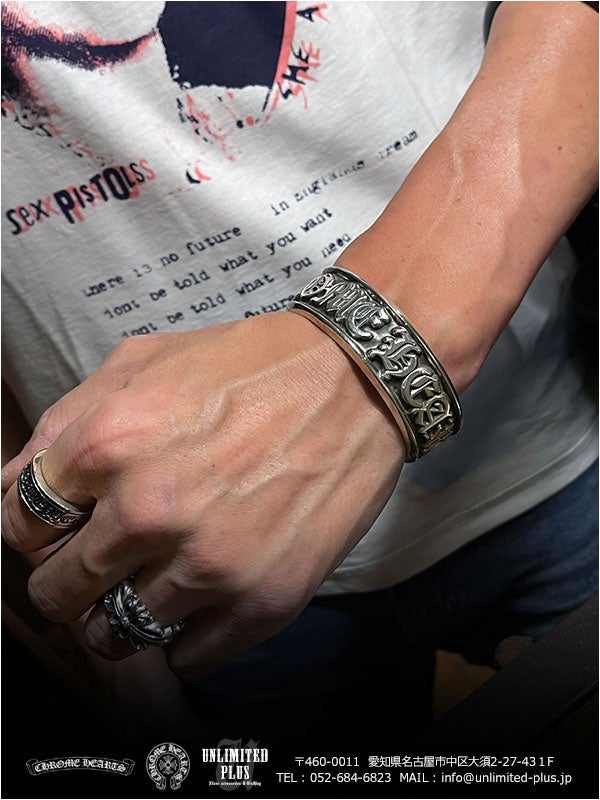 クロムハーツ バングル スクロール レーベル！オーダーアイテムのお