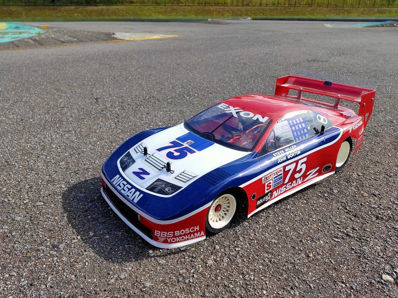 タミヤ ニッサン300ZX IMSA GTS 日ノ出サーキットで走らせてみた