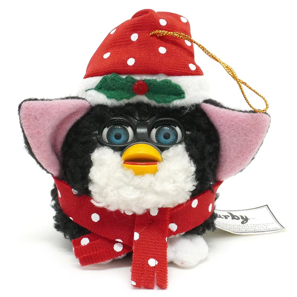 Furby/ファービーのホリデー/クリスマスのぬいぐる型オーナメントを