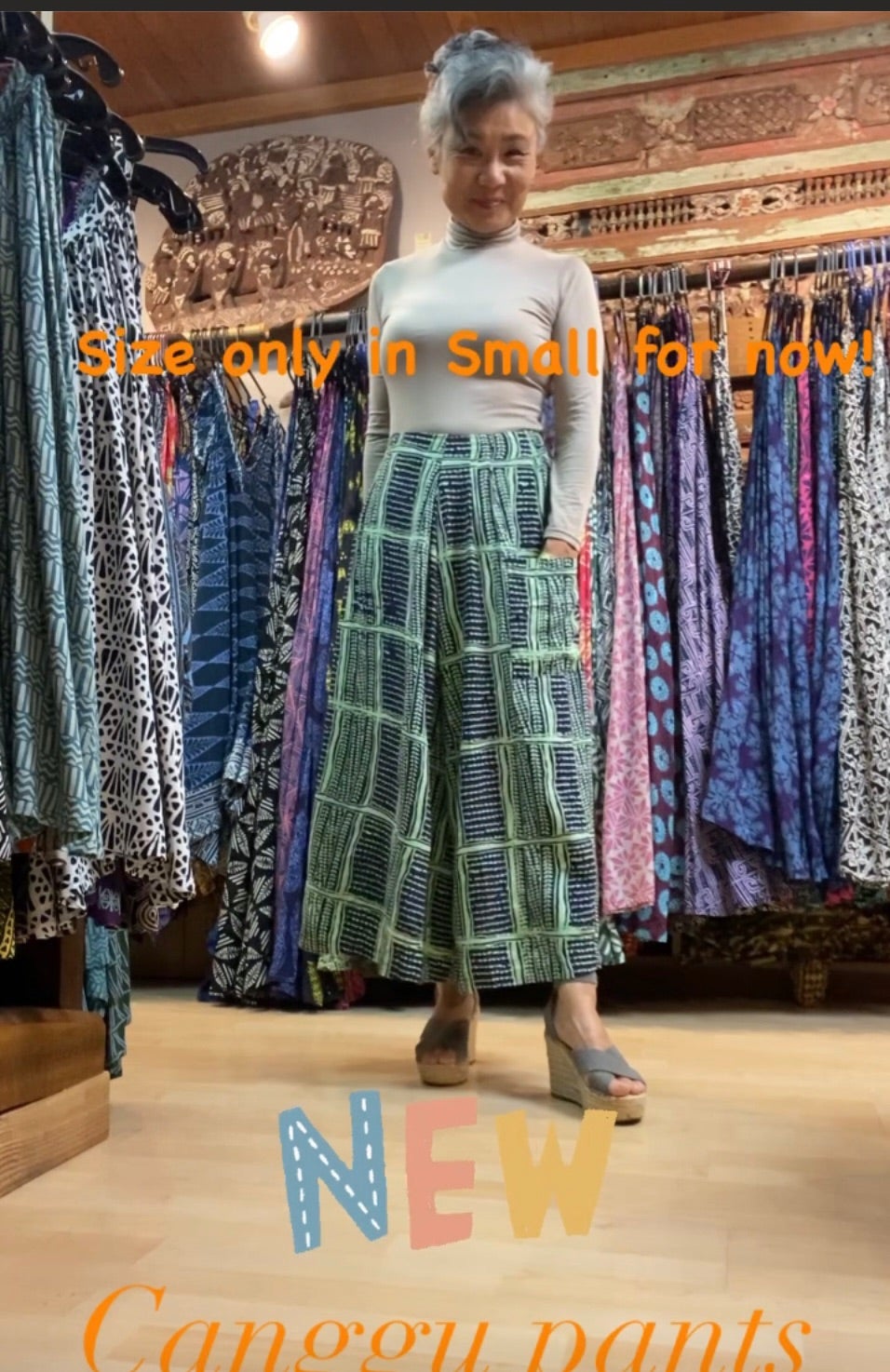 ノアノア 新商品 チャングーパンツ | AuntyAYAとMJのノアノアなハワイ