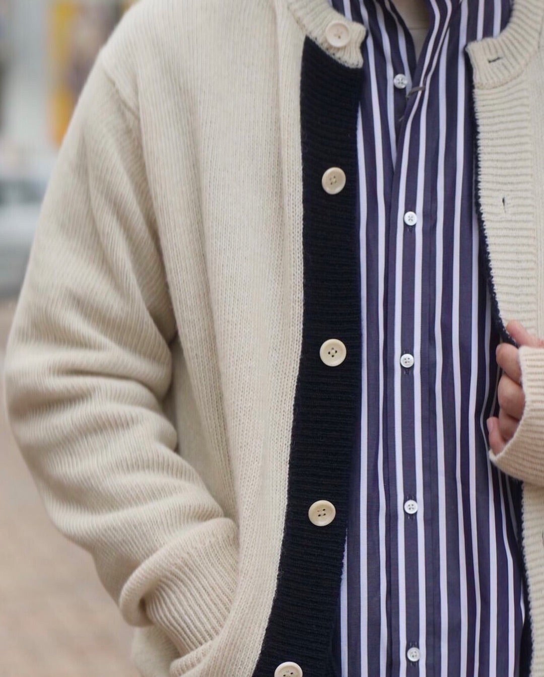 MAATEE&SONS C/N CARDIGAN | Belluria