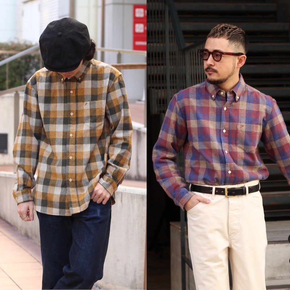 Pherrow's】定評のあるフェローズボタンダウンシャツからシーズン