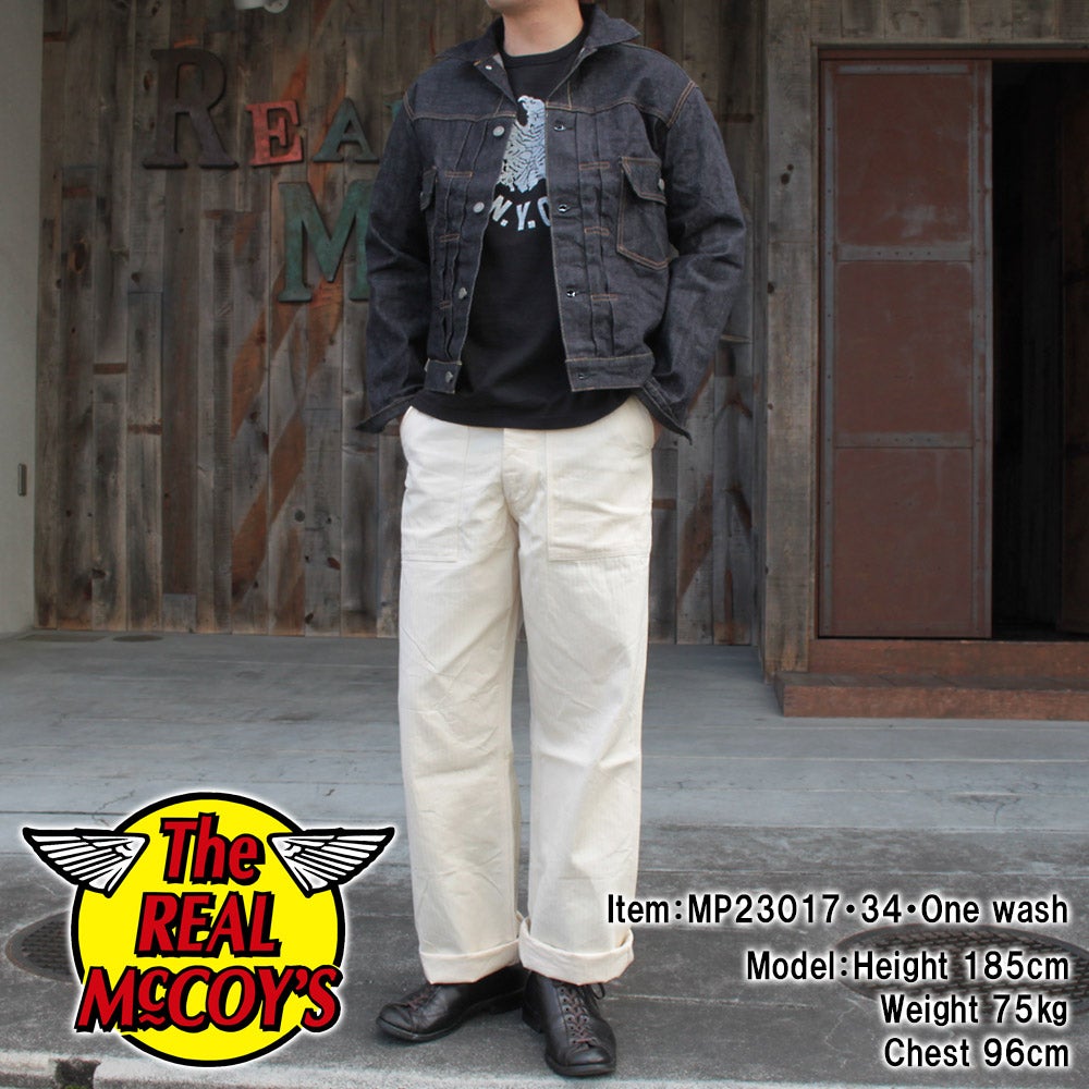 JOE McCOY ベイカーパンツ WHITE HBTのご紹介です♪ | リアル