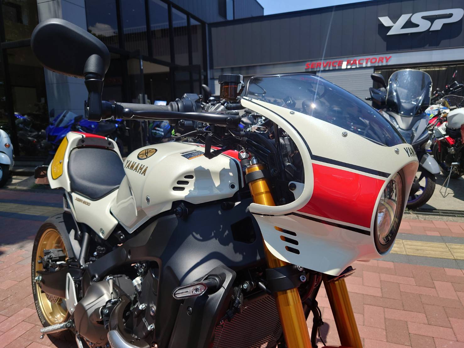 XSR900 オーセンティック外装セット装着♪ | YSP三鷹スタッフブログ