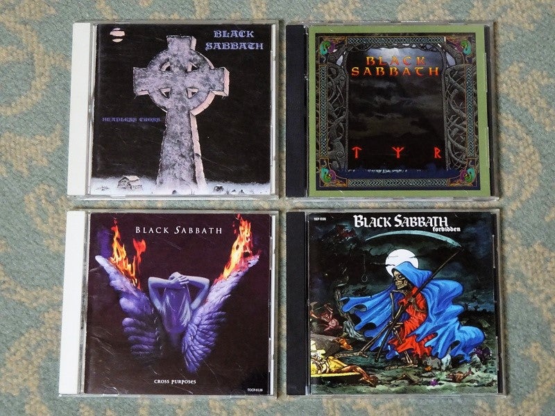 トニー・マーティン期のブラック・サバスのCD4枚組ボックスセットが