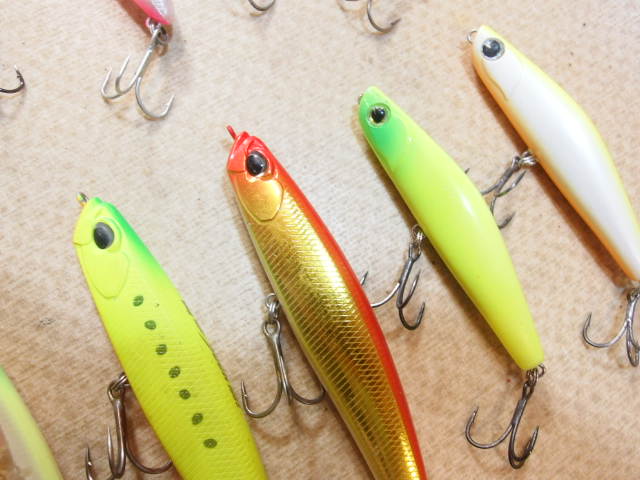 漁師が取りすぎ？？ 黒潮の蛇行？ 中古シーバスルアー 入荷しました