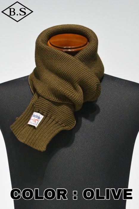 リアルマッコイズ ウールニットマフラー | barnstormer