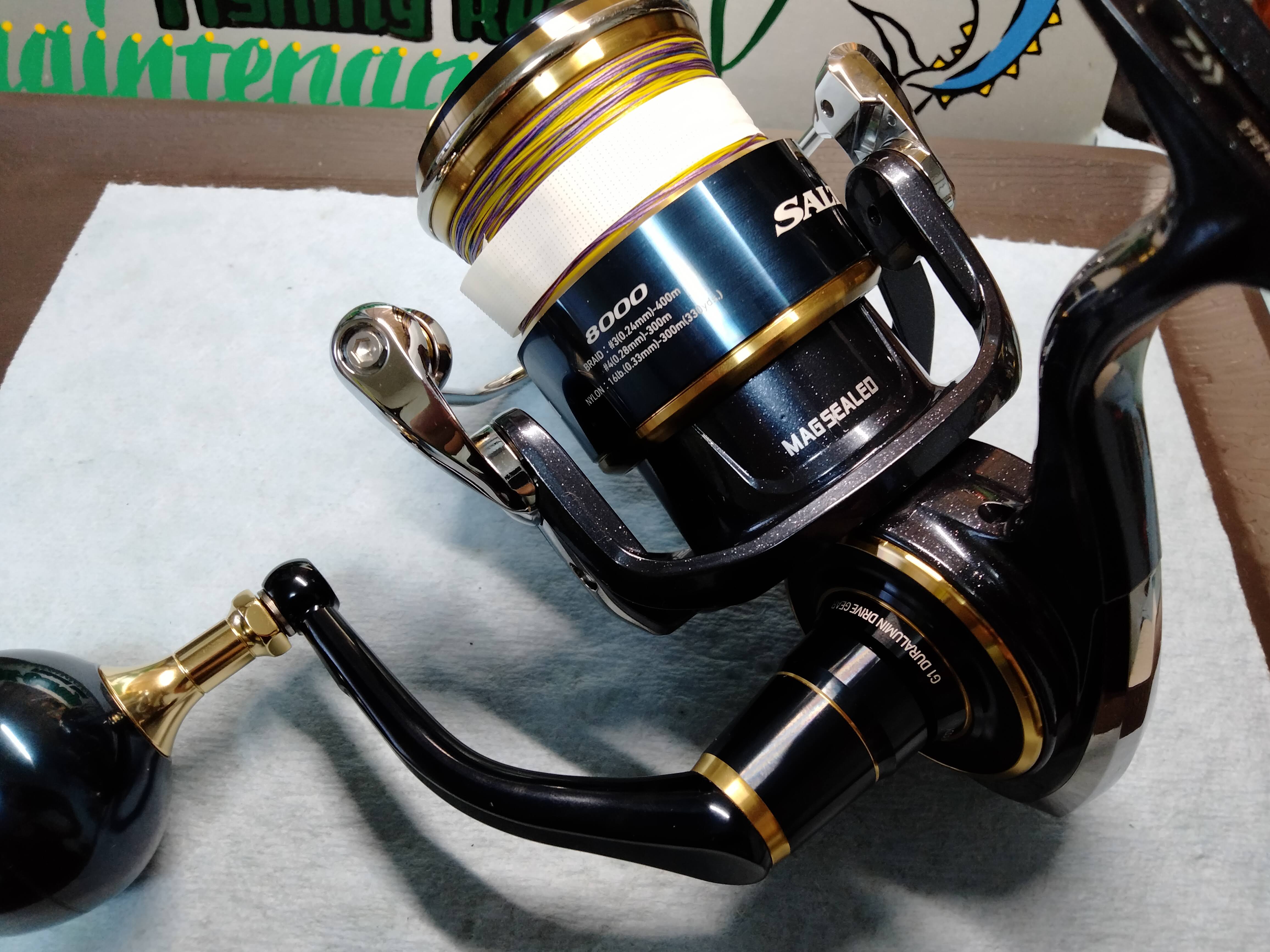 20ソルティガ8000-H整備その① | reelmaintenance-higarageのブログ