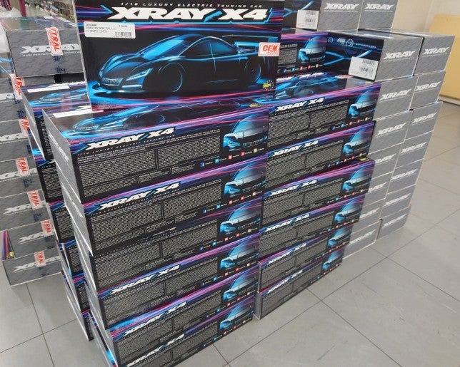 XRAY X4 2026 ＆ 新パーツ類 出荷開始です | CENTRAL-RCのブログ
