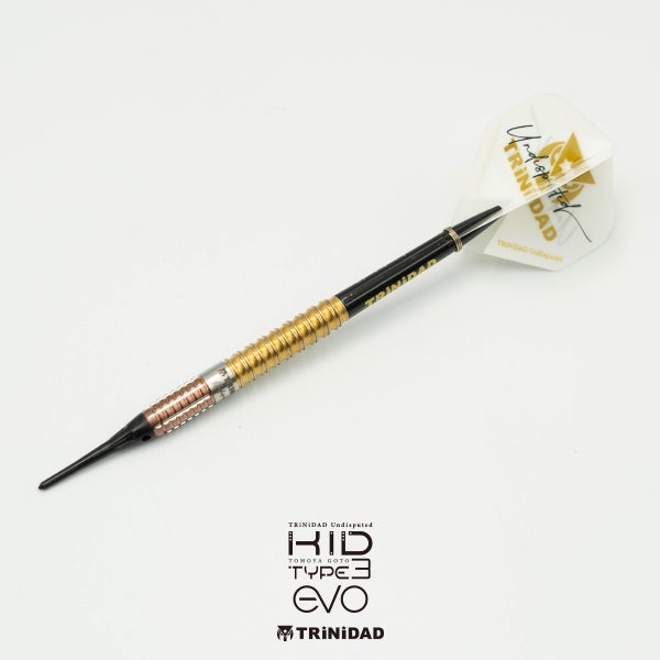 12/6 新商品】TRiNiDAD Undisputed KID3 EVO /後藤智弥選手 | ダーツ