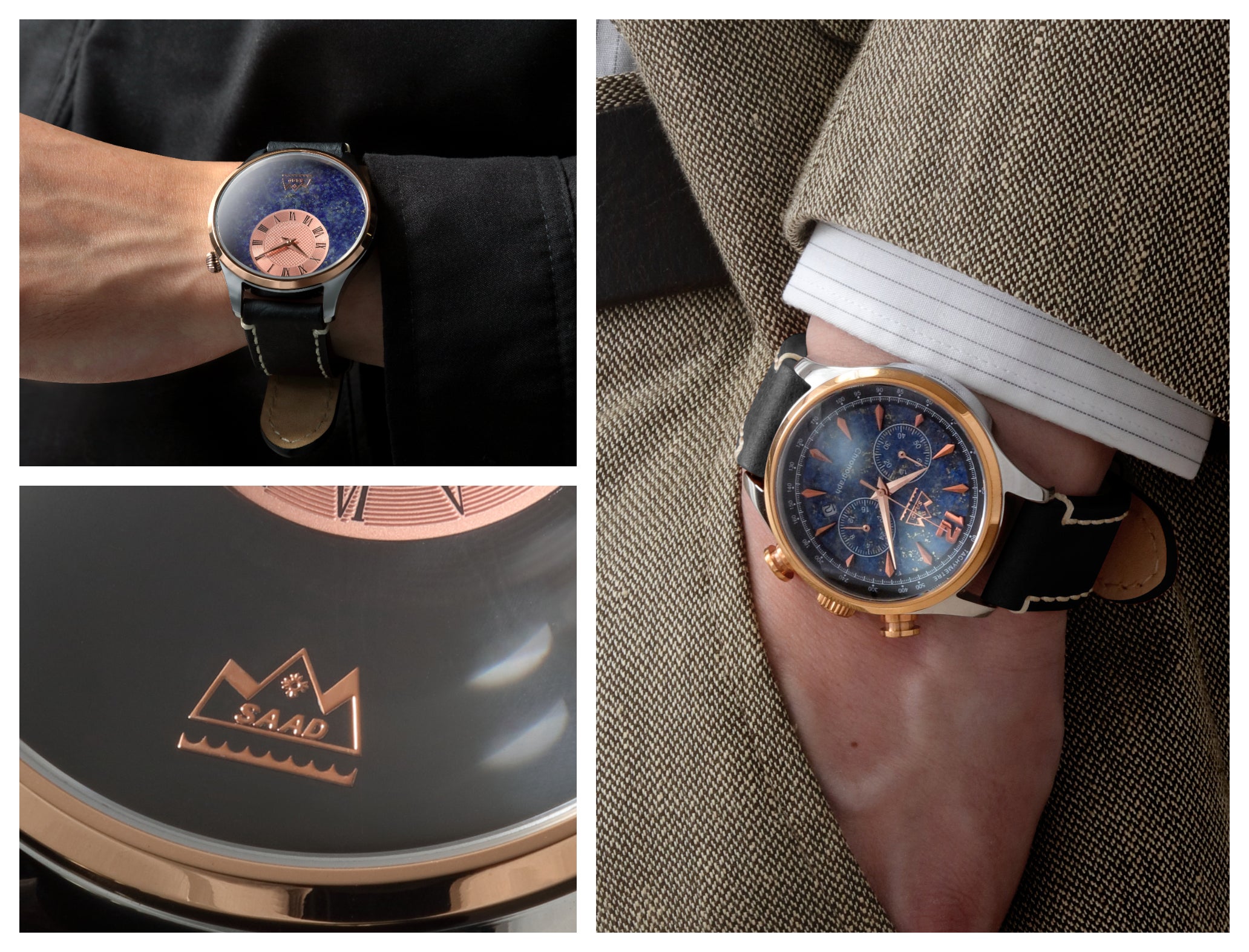 世界にただ1つ、あなただけの天然石腕時計「SAAD WATCH」【完全数量