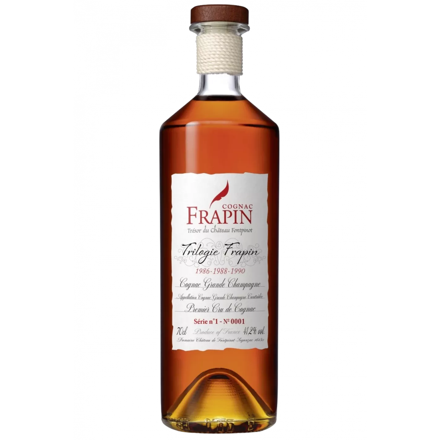 Cognac Frapin Trilogie Serie N°1 - Limited Edition Grand Champagne