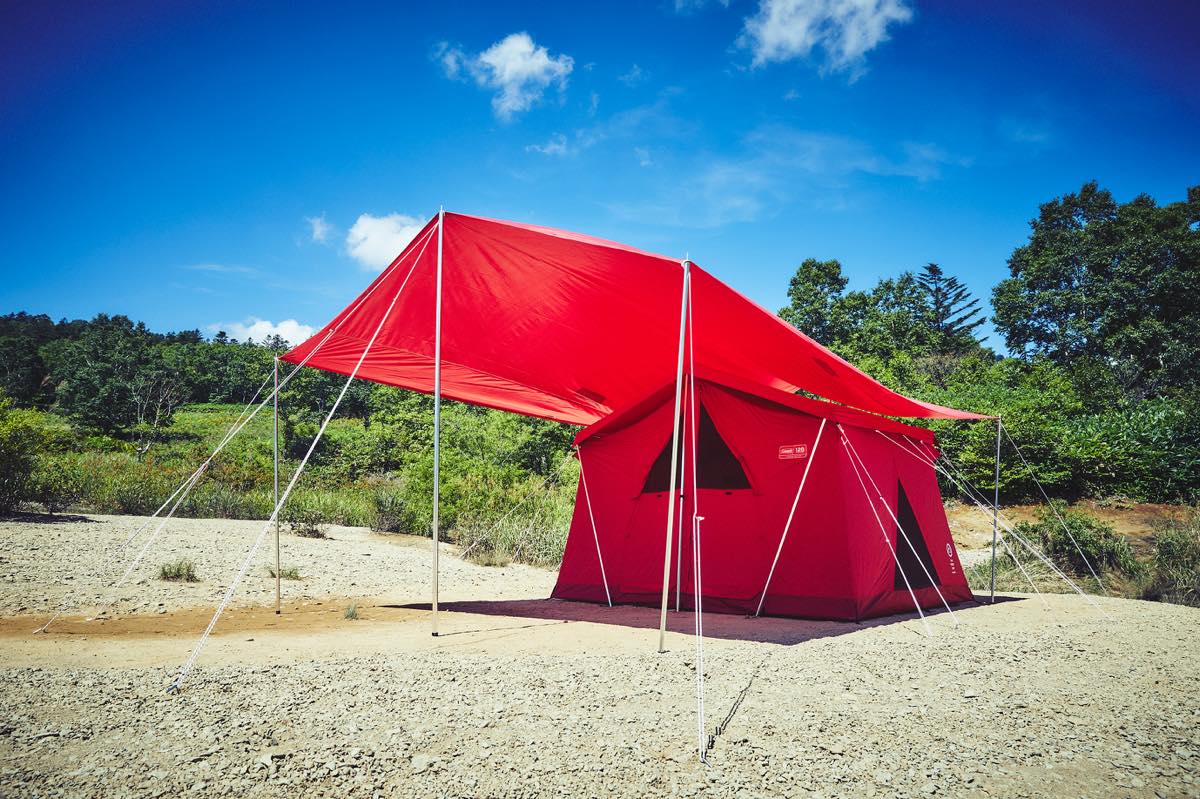 コールマン120周年記念モデルは目にも鮮やかな「赤」が目印