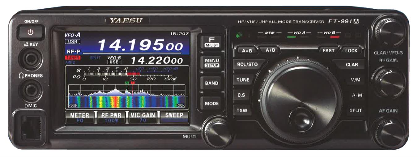 Yaesu FT-991A Yaesu FT-991A HF/VHF/UHF Multi-Mode Transceivers