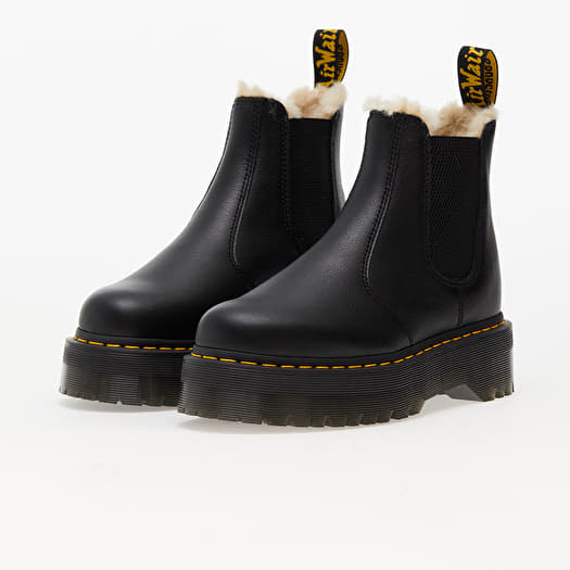 Herenschoenen Dr. Martens 2976 Quad Fur Lined Platform Chelsea