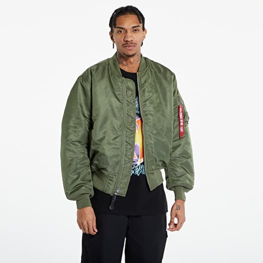 Men's jackets Alpha Industries MA - 1 olive green (100101-01