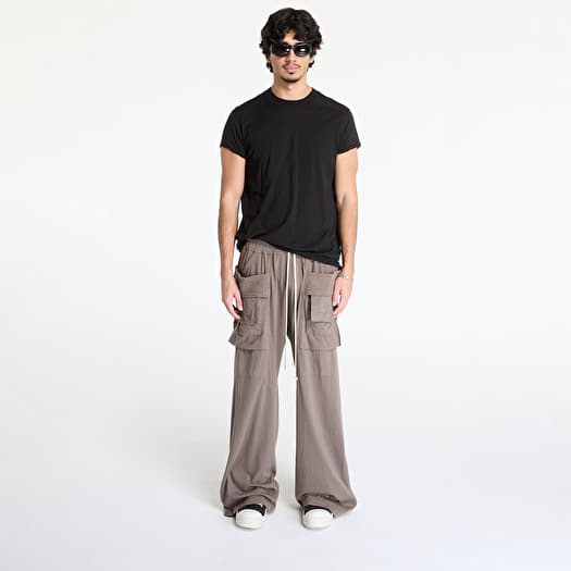Pantaloni Rick Owens DRKSHDW Creatch Wide Cargo Drawstring Dust