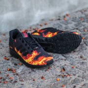 Women's shoes adidas ZX Flux Star Wars K Core Black/Black/Red