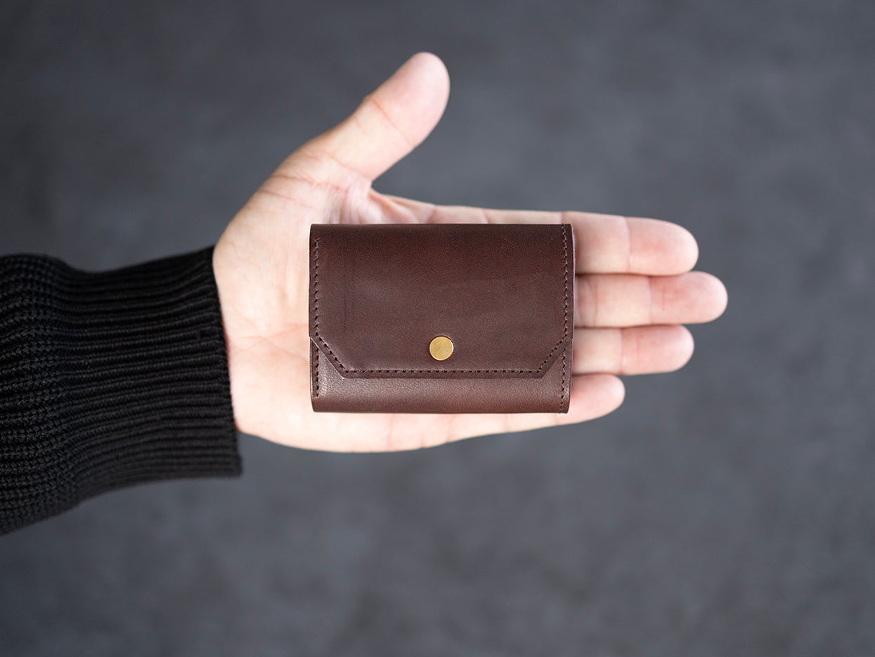 三つ折財布「il modo mini」大容量かつ最小を目指す！｜マクアケ