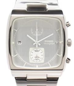 WIRED クロノグラフ メンズ腕時計 限定モデル 7T94-0BE0 祐真朋樹