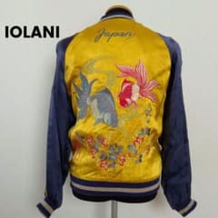 希少】IOLANI イオラニ 金魚刺繍 スカジャン リバーシブル M - メルカリ