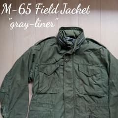 USA-vintage】m-65 アルミジップ2nd gray-liner - メルカリ