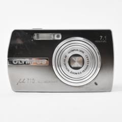 撮影画像有】オールドデジカメ オリンパス μ710 動作確認済み - メルカリ