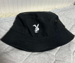s*n様 プレイボーイ スカルバニー PLAYBOY バケットハット ハンドメイ