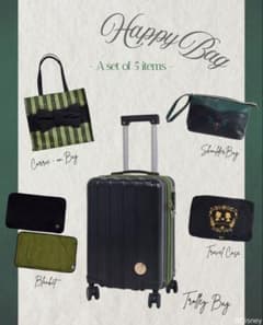 しまむらHappy Bag キャリーケース ディズニー ちはるさんコラボ