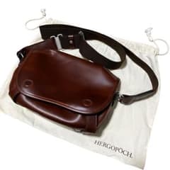 KI2926様専用 極美品HERGOPOCH06-OVL ワキシングレザー 牛革 - メルカリ