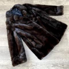 美品】Black jewel ブラックジュエル MINK ミンク ファーコート - メルカリ