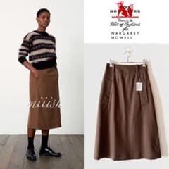 新品タグ2020 マーガレットハウエル×フォックスブラザーズ フランネル