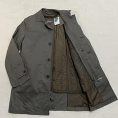 定価約5.5万 タグ付き allegri ステンカラーコート ライナー付 比翼