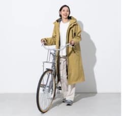 新品未使用 bicycoverレインコート ユニセックス L ベージュ - メルカリ