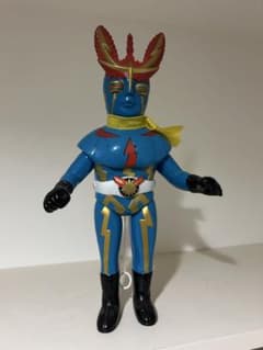 増田屋 マスダヤ トーキング イナズマン 復刻版 ソフビ 検） 旧