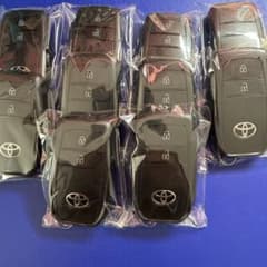 未使用 保管品 ヤリス トヨタ 純正 キーレス 本体 2ボタン 10本