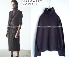 美品マーガレットハウエル☆スコットランド製カシミヤ100％ロール